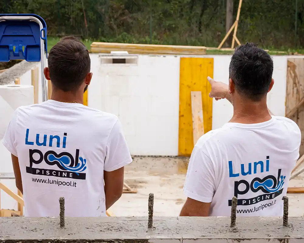 Edilizia e giardini e finiture piscine - Lunipool Piscine, costruzione di piscine e ristrutturazione piscine - Piscina interrata