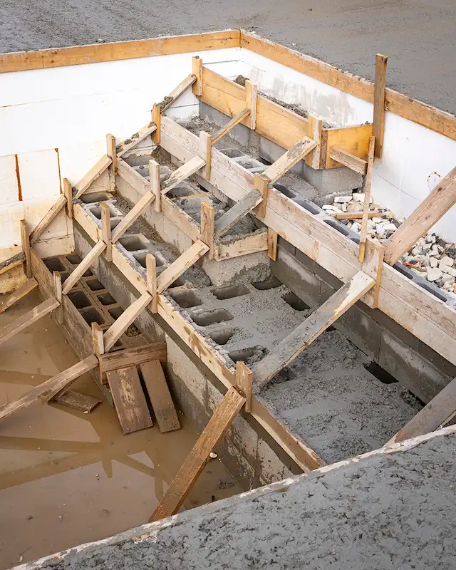 Edilizia e giardini e finiture piscine - Lunipool Piscine, costruzione di piscine e ristrutturazione piscine - Piscina interrata